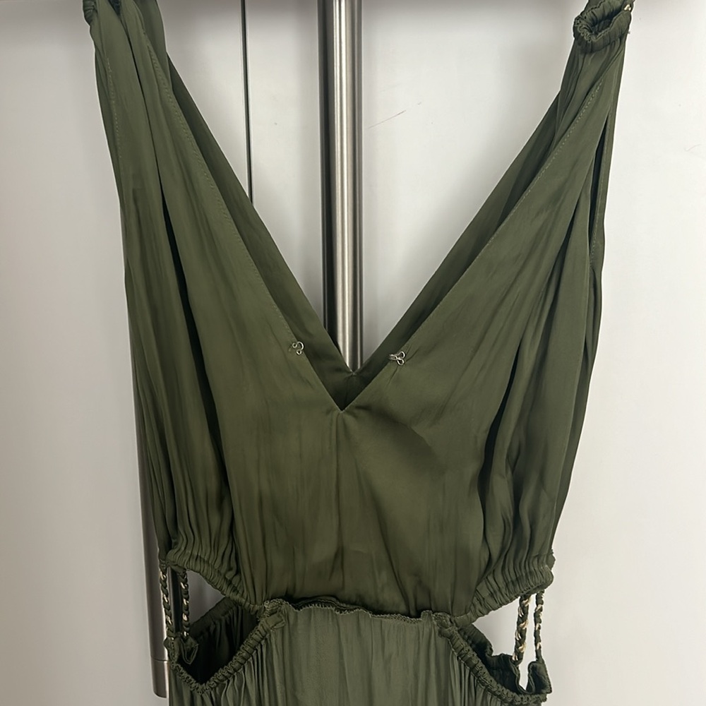 Maje cut-out V-neck maxi dress - Picture 6 of 13